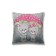 Decorative pillowcase "cats are hidden under an umbrella", on a zipper, size 45x45 cm