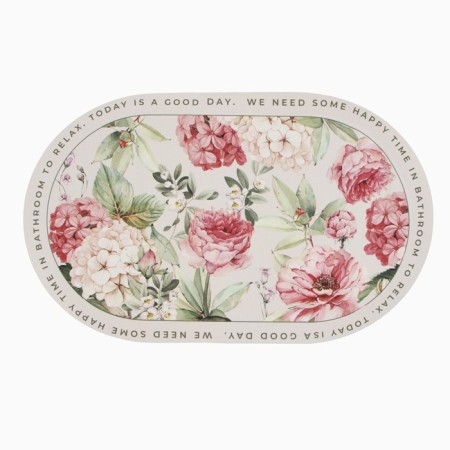 A set of bathroom mats Ethel "Good Day" 2 pcs, 48x78 cm, 40x45 cm-2