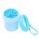 Lapomome for cats and dogs with silicone villi 9 x 9 x 11 cm, blue