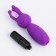 Vibrator Mini Cosmo Woman, with antennae, on batteries, 85 x 24 mm, purple