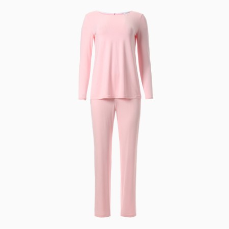 Kit (jumper, trousers) female minku, pink color, size 46-6
