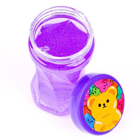 Slime - Lizun "Botyl", with sparkles, Mix color-1
