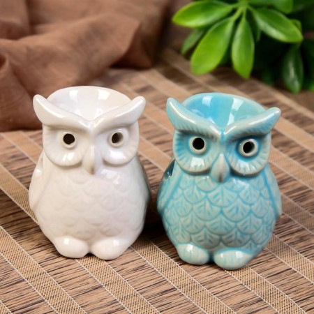 Aroma lamp ceramics "Beated Council" mix 8x6.5x5.5 cm-1