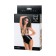 Body Glossy Kiara from Wetlook material, Black, L