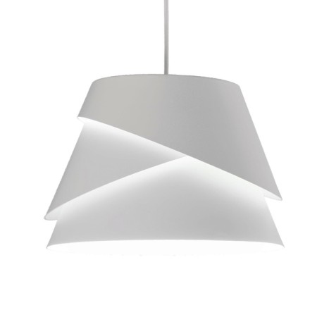 Suspended chandelier Mantra alboran, E27, 1x20W, 300 mm, white color-1
