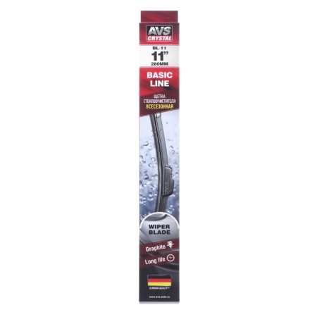 Avs Basic Line BL-11, 11 "/ 280 mm, frameless wiper brush-3