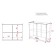 Hinged cabinet, 600 × 626 × 290 ash shimo dark/ash shimo bright
