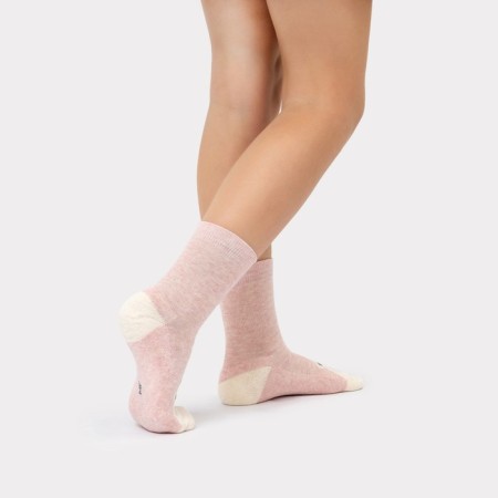 Noski children's terry, pink color, size 16-1