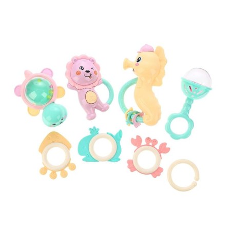 A set of rattles "Tenderness", in a purse, 5 pcs., Color mix, crush me-9