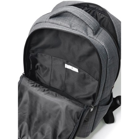 School backpack, synthetic fabric, 285x390x120 cm, gray-4