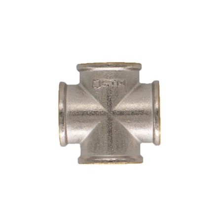 Cross "CTM", 3/4 ", nickelized brass-1