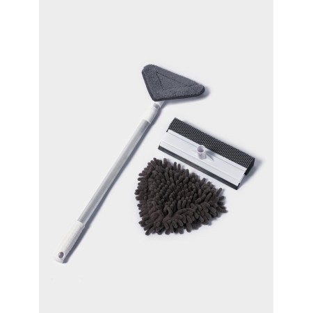 Raccoon winding set, foaming, two microfiber nozzles with a holder-14