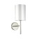 Wall lamp EVOLUCE. Sle107301-01. Noia. 1x40 W, E14, 20x34 cm, Nickel color