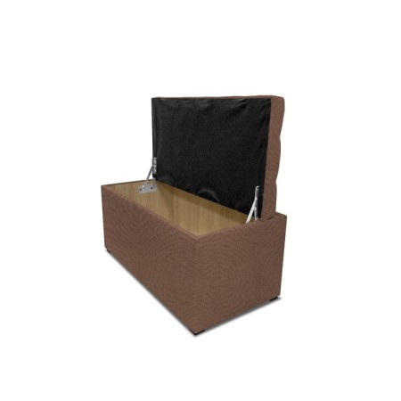 Puff with a lid and weighting, 800 × 400 × 420 mm, Bahama mitch, Hazel color-3