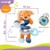 Stretching - spiral soft with a rattle "Bunny Push", I crush