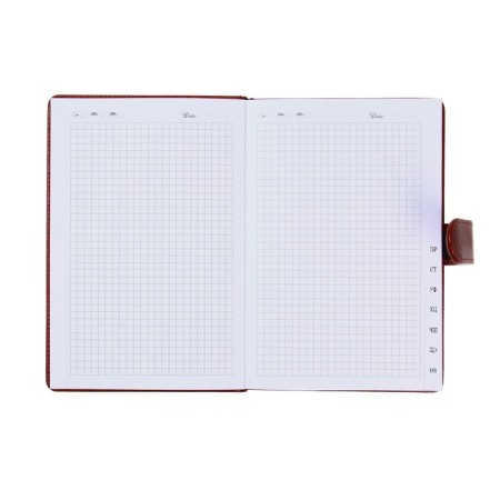 Diary+Telephone Book, UNDERSTANDED, PVC cover, A5 format, 140 sheets in a cage, with a stream, mix-4