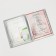 Folder for documents, 3 sets, beige color