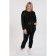 Women's tunic, size 56, black color
