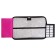 Penal 1 section 140 x 210 x 40 mm, folding pocket and cosmetic bag, fabric, calligrata topontent "fish"