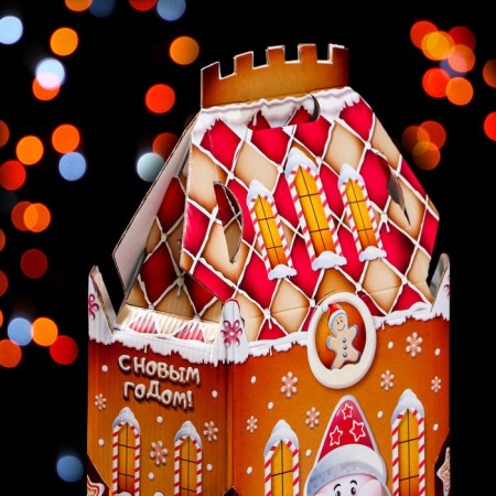 Gingerbread gift box 16.7 x 10.1 x 34.5 cm-4