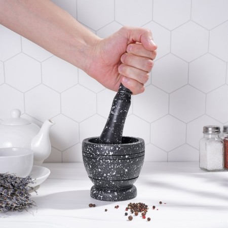 Stupa with pestle "Black Stone"-8