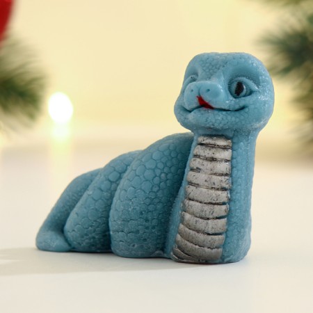 Figure soap "Snake Ice" blue, 50g-1