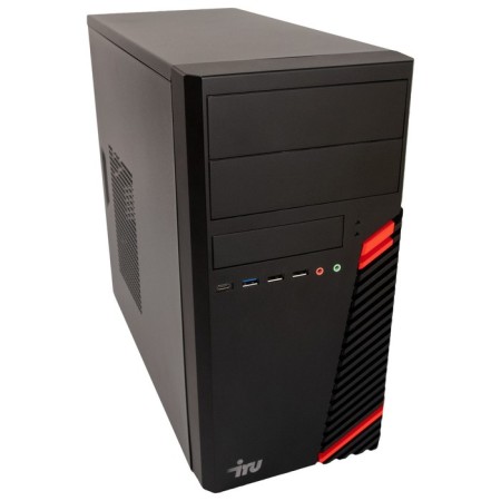 Computer IRO Office 310H5SM MT, i5 11400, 8 GB, SSD 256 GB, UHDG 730, FDOS, Black-1