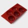 Baking uniform "Permeosphere", silicone, 29.5 × 17 cm, 5 cells, d = 8 cm, color mix
