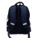 School backpack Bruno VisConti "Rabbit", 40 x 30 x 19 cm, ergonomic back, pencil case as a gift, blue