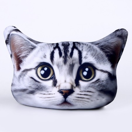 Antistress podushka "Gray Cat"-1