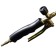 Burner roofing gas-air Foxweld GV-700R, D = 60, 1100-1900 ° C, 150 °, lever, 0.2 MPa