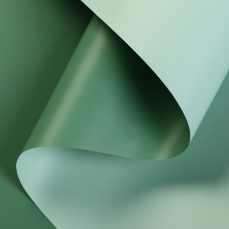 Matte film for flowers, double -sided, "marshmallow", 57 cm x 5 m