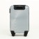 Small suitcase 20 "On a zipper, code lock, 4 wheels, color gray color