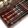 Set with skewers Gift "Elite-X" in a box from eco-leather No. 7