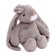 Soft toy "Bunny Molly", gray color, 28 cm