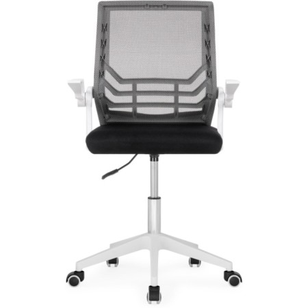 Computer chair Arrow fabric, white/black 62x62x96 cm-2