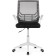 Computer chair Arrow fabric, white/black 62x62x96 cm