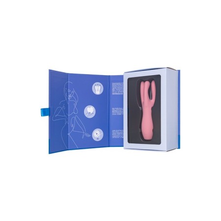 Satiffyer Threesome 3, 14 cm, silicone, silicone, pink color-12