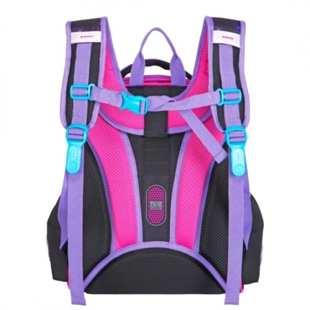 Frame backpack 36 x 29 x 17 cm, Across 192, filling: bag, purple ACR22-192-8-3