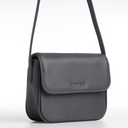 Women's bag Textura, messenger, small size, color gray-3