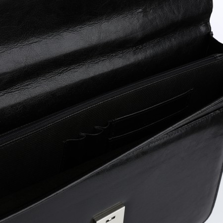 Male bag, "Alex", black color-2