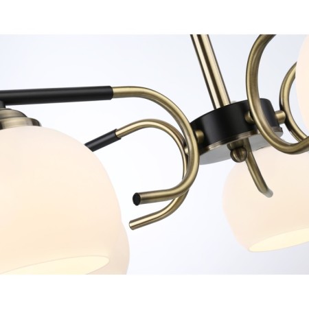 Suspended Ambrella Light, Modern, TR303312, 5HE27, Black Color, Copper-4