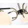 Suspended Ambrella Light, Modern, TR303312, 5HE27, Black Color, Copper