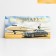 Money envelope "with an anniversary", car, embossing, 16.5 x 8 cm