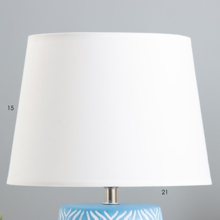 Maura table lamp E14 40W Blue 23x23x33 cm Risalux-2