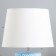 Maura table lamp E14 40W Blue 23x23x33 cm Risalux