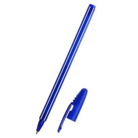 Ballpoint pen "Blue/white stripes, 0.5 mm, blue rod-1