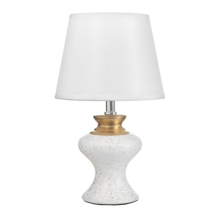 Alena desktop lamp E14 40W White-Zoloto 23x23x35 cm Risalux-5