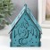 Domik box "Dragon" azure 12x10x14 cm (set of 7 parts)