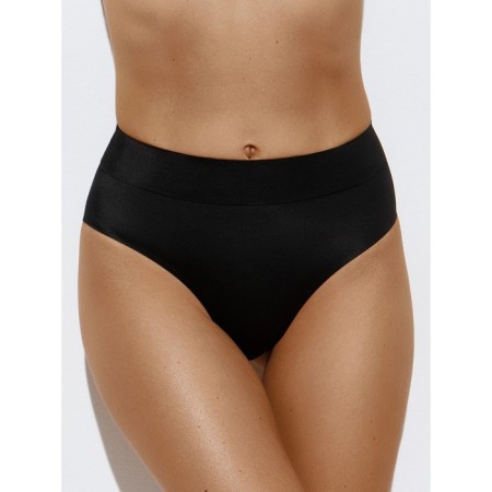 Panties Women's slips Alto OMD Invisible, size 48, Nero color